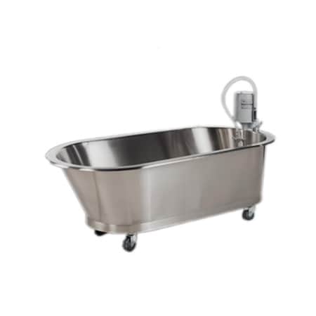 Fabrication Enterprises 100 gal Low Boy Mobile Whirlpool - Satin Black 42-1214